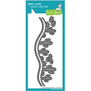 Lawn Fawn - Cactus Hillside Border dies