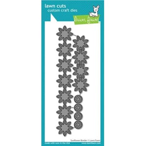 Lawn Fawn - Sunflower Border Lawn Cuts Dies