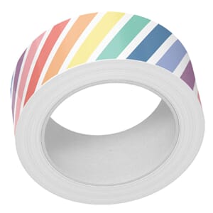 Lawn Fawn - Rainbow Diagonal Stripes Washi Tape Supplies