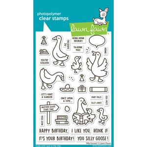 Lawn Fawn - Silly Goose! Clear Stamps