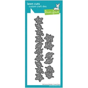 Lawn Fawn - Fall Leaves Border Lawn Cuts Dies
