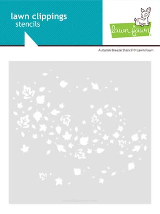 Lawn Fawn - Autumn Breeze Lawn Clippings Stencil