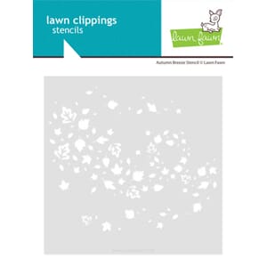 Lawn Fawn - Autumn Breeze Lawn Clippings Stencil