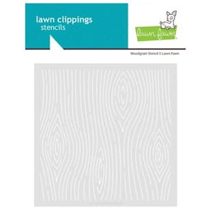 Lawn Fawn - Woodgrain Lawn Clippings Stencil