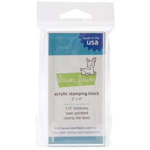 Lawn Fawn: 2x4 inch Acrylic Block