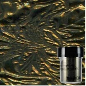 Lindy's Stamp Gang Midnight Gold Obsidian Embossing Powder