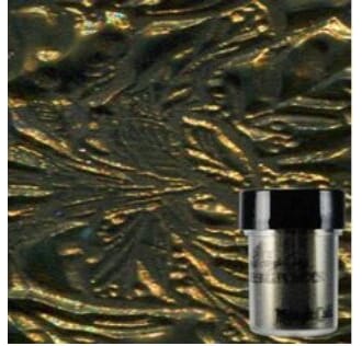 Lindy's Stamp Gang Midnight Gold Obsidian Embossing Powder