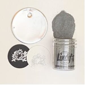 Lindy's Stamp Gang Slam Dunk Silver Embossing Powder