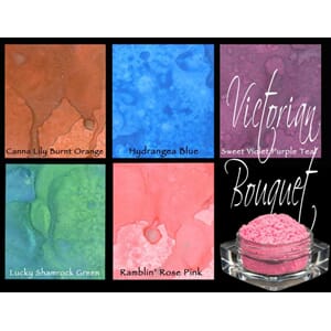 Lindy's Stamp Gang - Victorian Bouquet Magical Flat Set