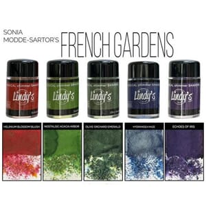 Lindy's Stamp Gang - Sonia's French Gardens Magical Shaker