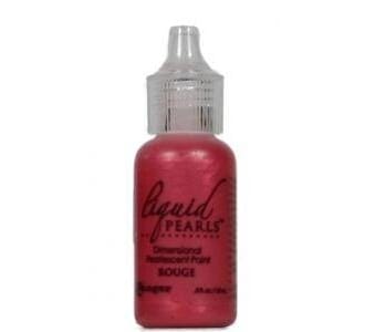 Liquid Pearls Rouge Dimensional Pearlescent Paint