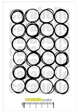 Carabelle - Cercles stencil