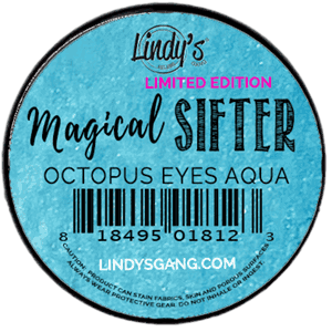 Lindy's Stamp Gang - Octopus Eyes Aqua Magical Sifters