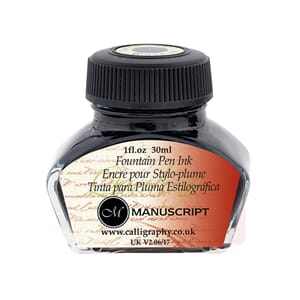 Manuscript - Black Fountain Pen Ink, 30ml