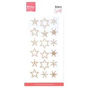 Marianne Design - Decorations Stars Rhinestones Gold