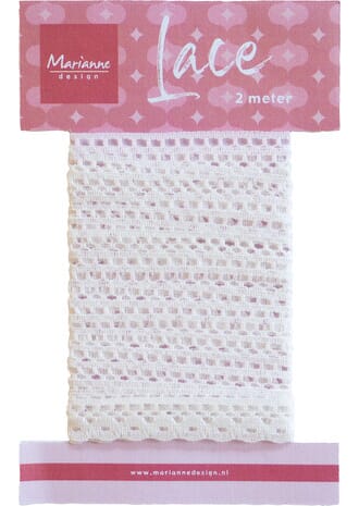 Marianne - Lace, bredde 10mm, lengde 200 cm