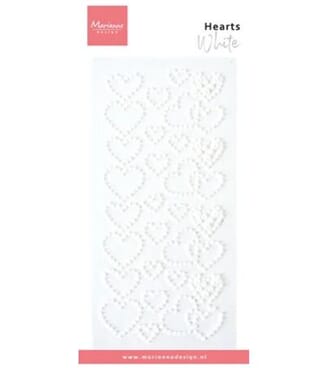 Marianne Design - Decorations Hearts Pearls Light Pink