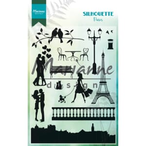 Marianne Design - Silhouettes Paris Clear Stamps