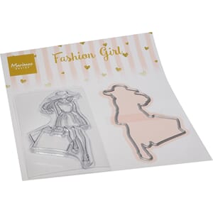 Marianne Design - Fashion Girl Stamp & Die