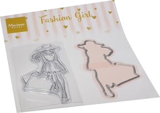 Marianne Design - Fashion Girl Stamp & Die