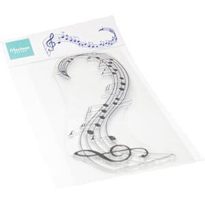 Marianne Design - Music Swirl Clear Stamps