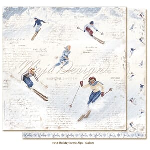 Maja Design: Slalom - Holiday in the Alps
