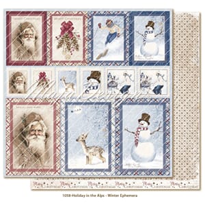 Maja Design: Winter Ephemera - Holiday in the Alps