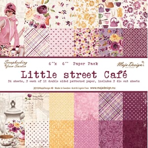 Maja Design: Little street café Paper Pack, 6x6