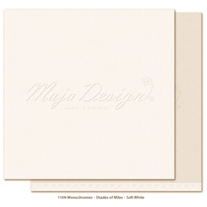 Maja Design: Soft White - Monochromes Shades of Miles