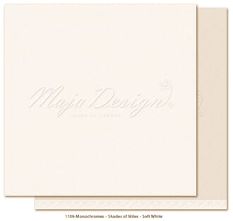 Maja Design: Soft White - Monochromes Shades of Miles
