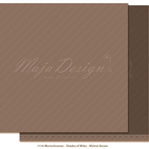 Maja Design: Walnut Brown - Monochromes Shades of Miles