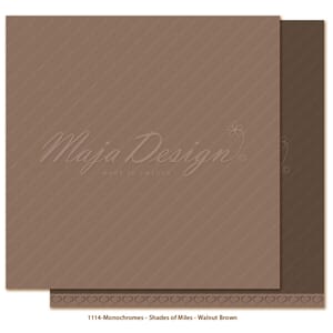 Maja Design: Walnut Brown - Monochromes Shades of Miles