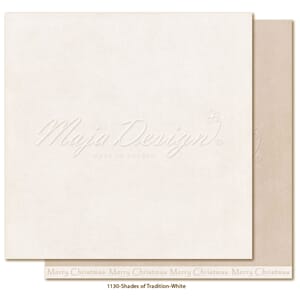 Maja Design: Monochromes - Shades of Tradition - White