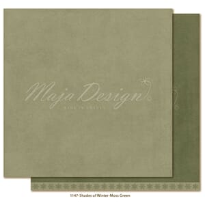 Maja Design: Monochromes - Shades of Winter - Moss green