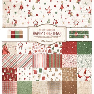 Maja Design: Happy Christmas 12x12 Collection Pack