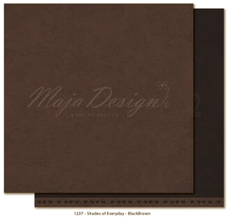 Maja Design: Brown/Black - Everyday Life Mono