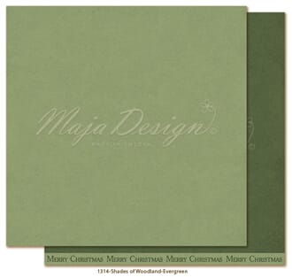Maja Design: Evergreen - Woodland Christmas Mono