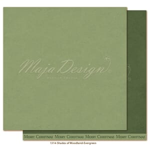 Maja Design: Evergreen - Woodland Christmas Mono