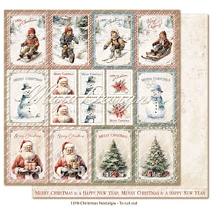Maja Design: To cut out - Christmas Nostalgia
