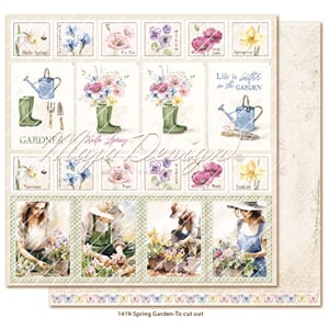 Maja Design: To cut out - Spring Garden