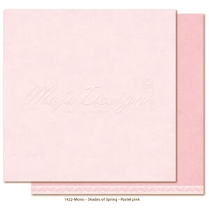 Maja Design: Pastel pink - Spring Garden Mono