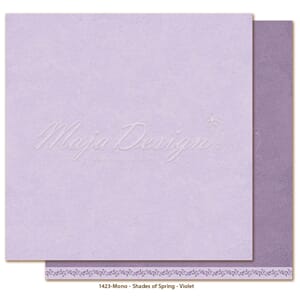 Maja Design: Violet - Spring Garden Mono