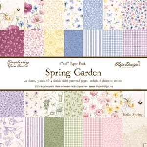 Maja Design: Spring Garden 6x6 Collection Pack