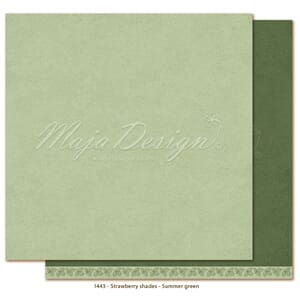Maja Design: Summer green - Strawberry Mono