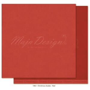 Maja Design: Red - Christmas shades Mono