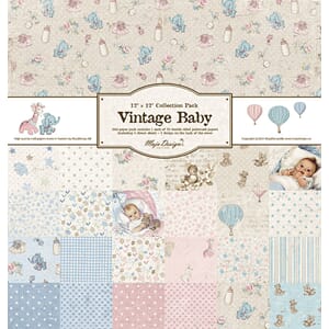 Maja Design: Vintage Baby 12x12 Collection Pack
