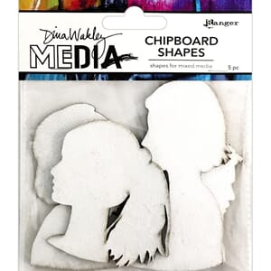 Dina Wakley Media - Profiles Chipboard Shapes
