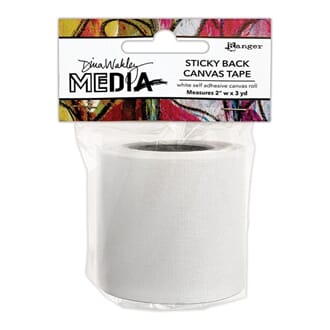 Dina Wakley - Media stickyback canvas tape, 5,08 cm