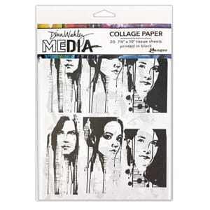 Dina Wakley - Photo Transfers MEdia Collage Paper