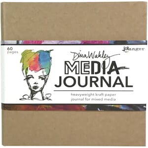 Dina Wakley - Media Kraft Journal, 6x6 inch